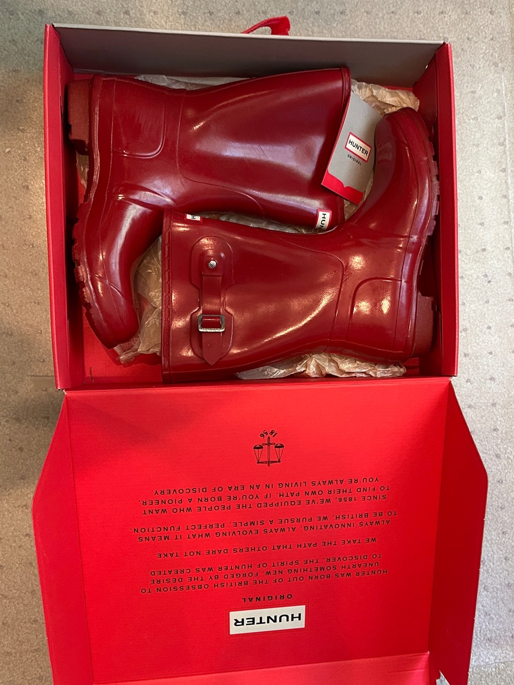 Hunter Women's Original Short Gloss Rain Boots